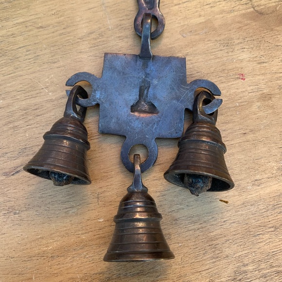 Antique Finish Golden Ganesh Ganapati Wind Chime - Picture 4 of 8